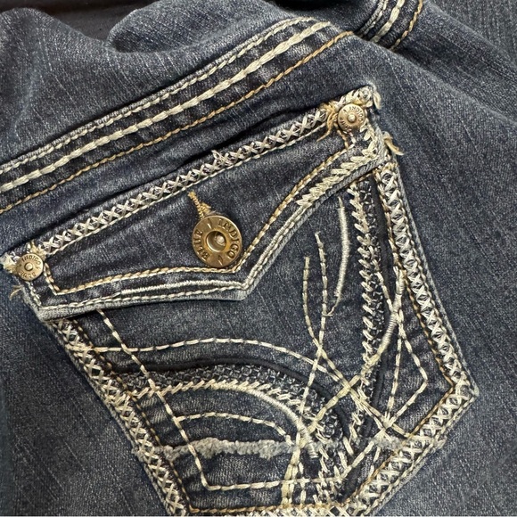 Indigo Blue Women's Blue Maternity Jeans Size 12 GUC - Picture 11 of 12